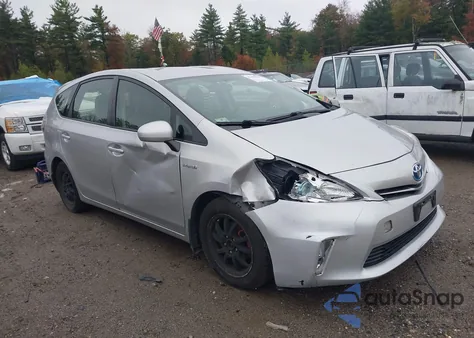 2012 Toyota Prius V Two z USA, uszkodzony, nr VIN JTDZN3EU9C3137026